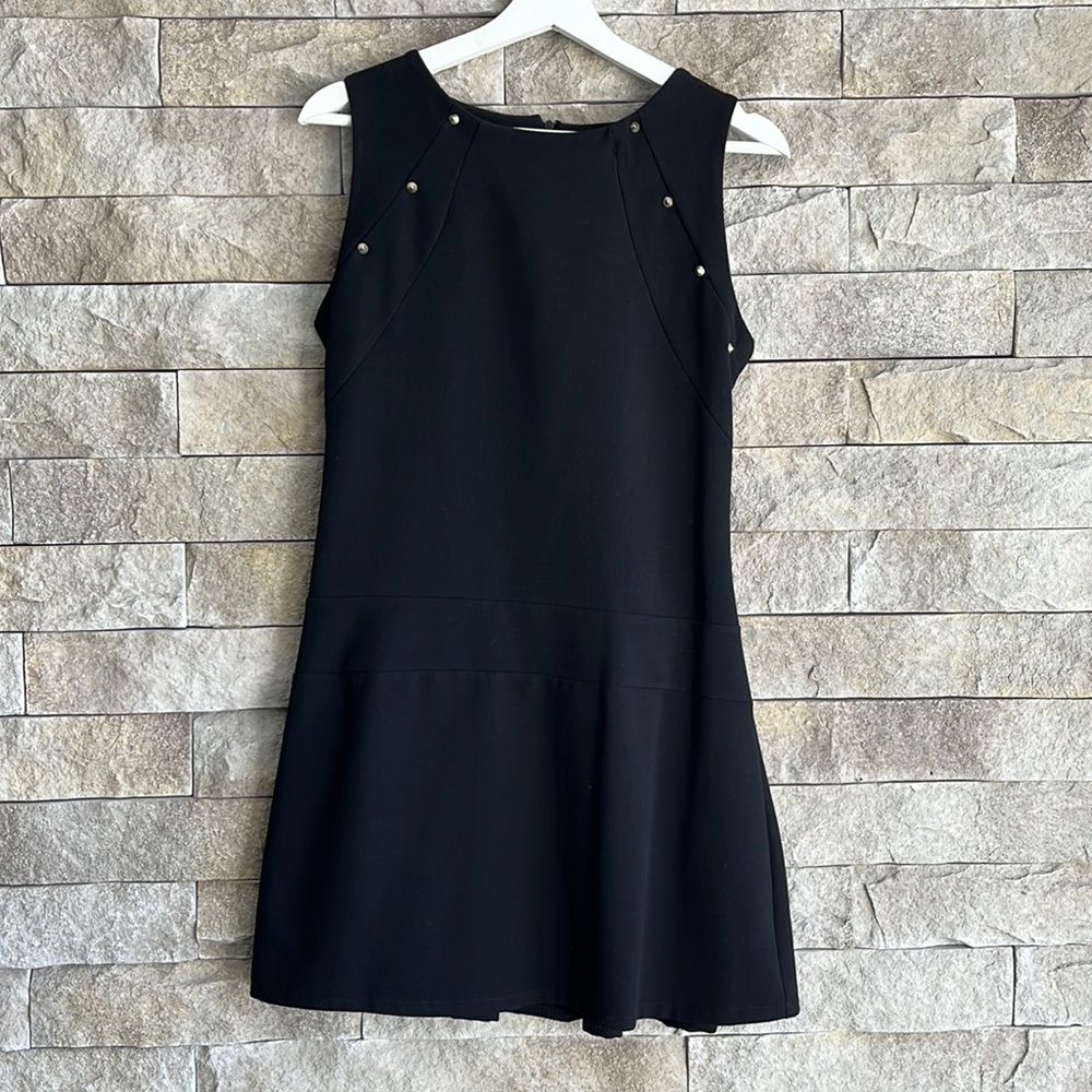 Miss Miss (by Valentina) black mini dress